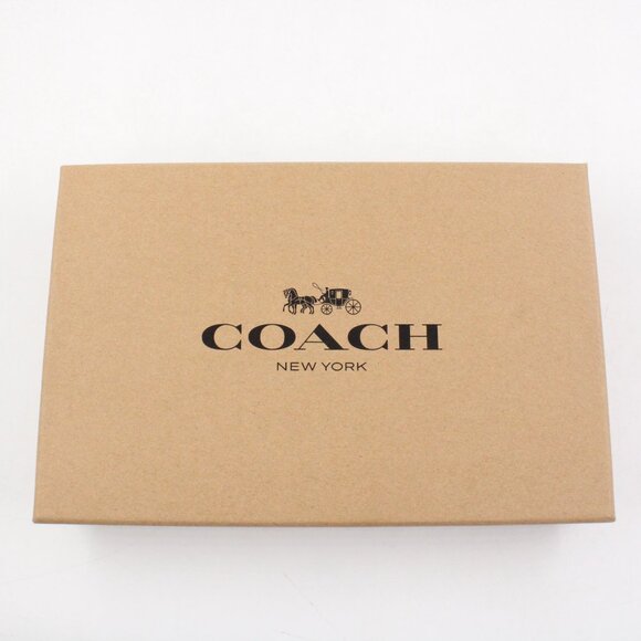 NIB Coach 3-in-1 Boxed Gift Set in Black with Leather Wallet, Insert & a Key Fob - Picture 9 of 10